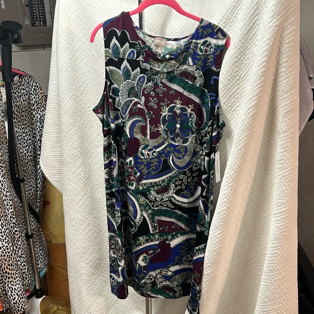Chicos new with tag summer dress size 3